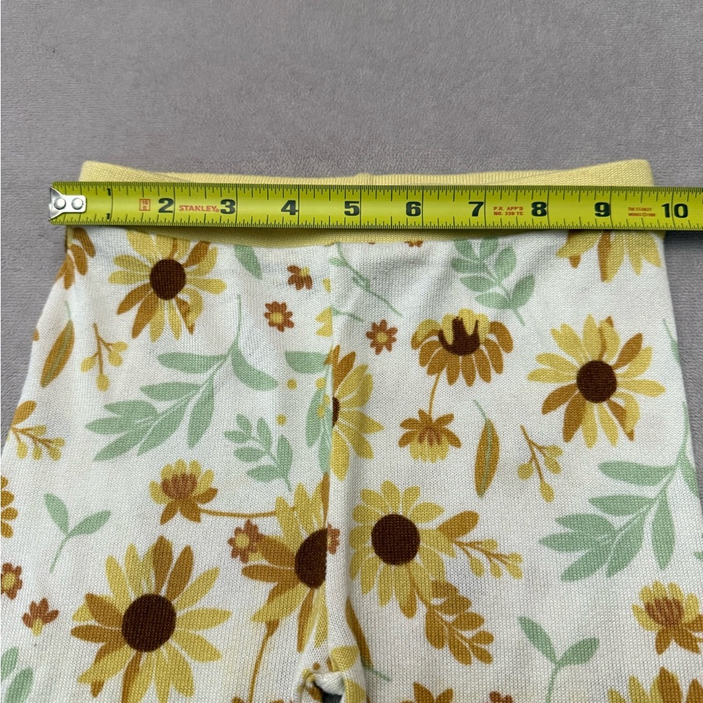 Jessica Simpson 2Pc Pajama Set 3T Sunflower Girls Sleepwear Floral Spring Easter - Picture 6 of 9